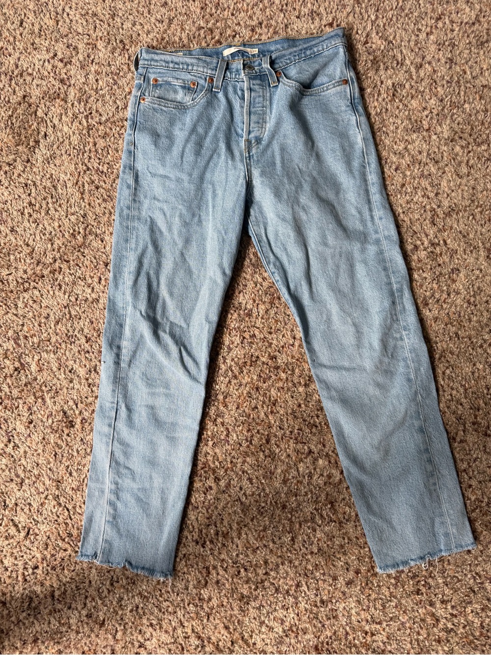 Classic Light Blue Women's Wedgie Jeans